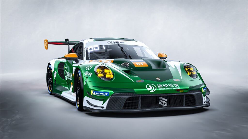 Kerong Lee - ALMS - Porsche GT3R - Earl Bamber Motorsport
